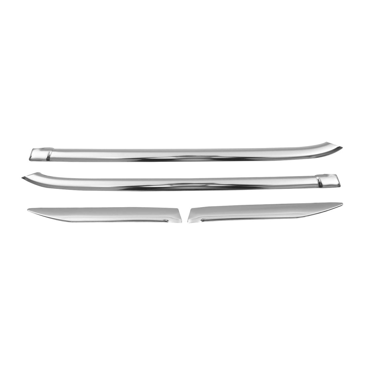 Mercedes Sprinter W907 Window Trim - Omac - Gloss Silver - 2019-2025 Mercedes Sprinter W907 Window Trim - Omac - Gloss Silver - 2019-2025